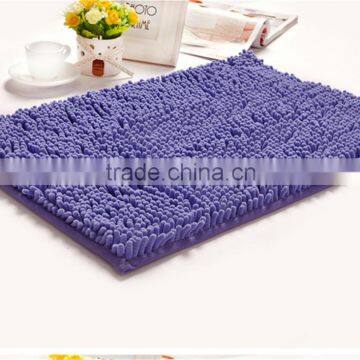 NEW Super Soft Microfiber Chenille Rug /mat / Chenille Mat-QINYI