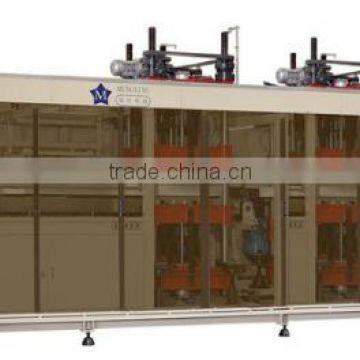 3 stations Pressure & Vacuum Forming Machine(all servo)