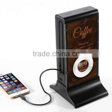 New Desigh Cafe Shop Office Home Mobile Phone Charger photo-3