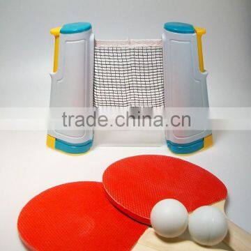 Adjustable Plastic Portable Table Tennis Post Set