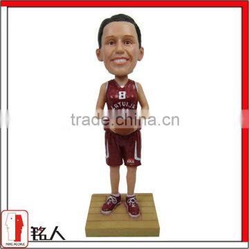 Custom Basketball Player Resin Bobblehead your own bobblehead