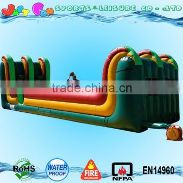 Commercial two lane inflatable bungee run, inflatable sports games, inflatable bungee run for sale