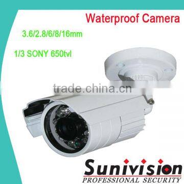 1/3" Sony CCD Sensor 650TVL 6mm Fixed Lens ir Security Waterproof Fine Dsp Color Ccd Camera photo-6