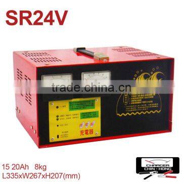 24V 15A Microcomputer Automatic Battery Charger for Pump Generator UPS Battery