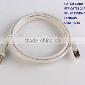 Ftp cat5e solid cable pure copper