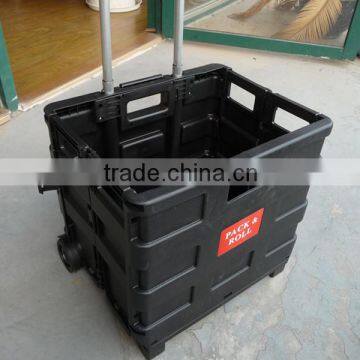 PP Plastic Folding Shopping Carts,Plastic Shopping Trolleys