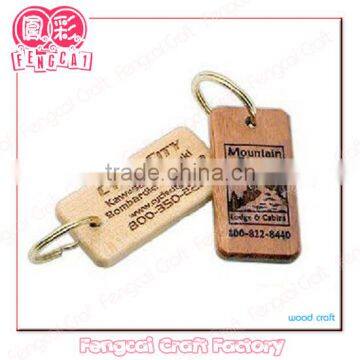 Custom Natural Wooden Key chain( wood Art/crafts in laser-cut & engraving)