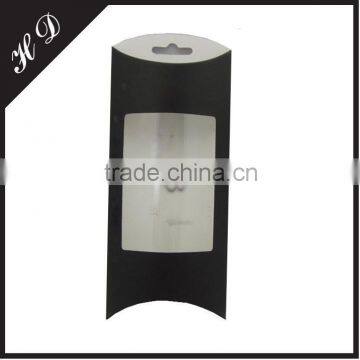 Paper Pillow Box With Plastic Window photo-3
