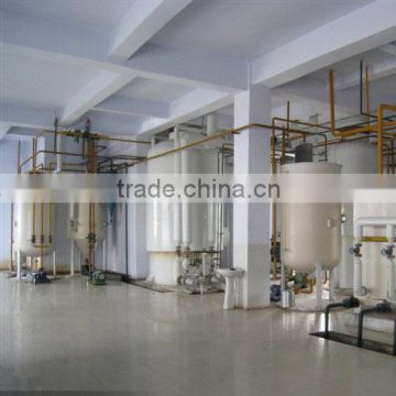 Full automatic crude sunflower seed oil refinery plant with low consumption