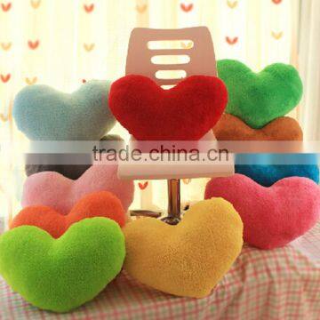 aibaba sotft red heart shaped heart pillow