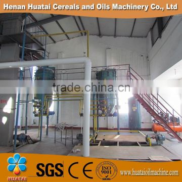 100TPD specification for crude soybean oil from huatai brand