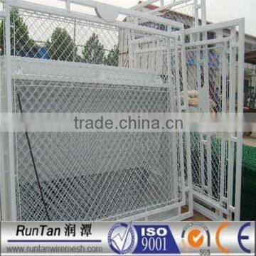 high quality hot dipped galvanized and pvc coated chain link fencing cost