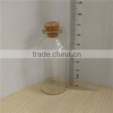 Custom Glass Bottle With Wood Cork,small Glass Bottle photo-2