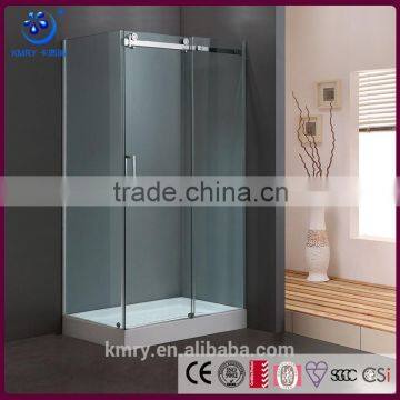 Stainless Steel Rectangle Sliding Shower Enclosure (KT8115)