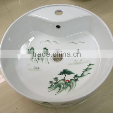 NX331 ceramic high quality round kitchen sink