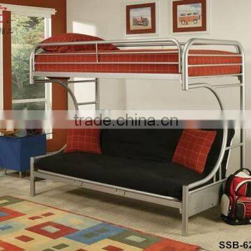 Cheap Living Room Heay Duty White Black Blue Red Metal Sofa Bunk Bed photo-5