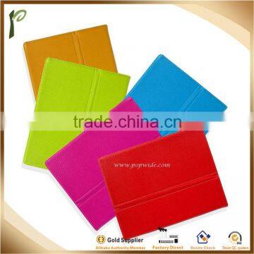 Popwide newest 2014 Lychee Striae PU Leather Case for ipad