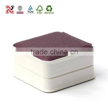 Custom Made Luxury Leather Bangle Box/High Quality PU Jewel Box Case Wholesale