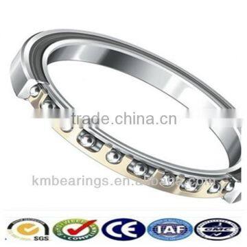 High speed ,low friction stainless steel ,chrome steel double row angular contact ball bearing 7211