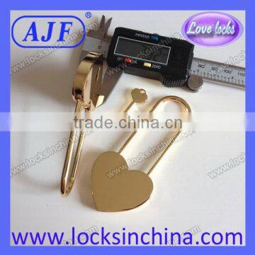 Big Heart Shape Brass Love Lock for Lovers Gift photo-5