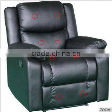 2016 new model upholstered leather sofa / living room furniture / relax chair