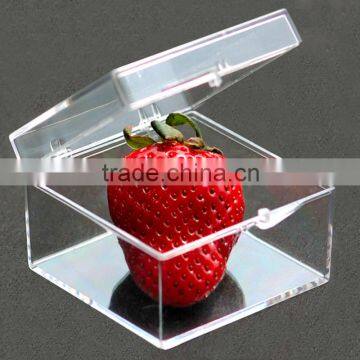 Transparent plastic box storage box square specimen collection box storage box ZYD-LJ006