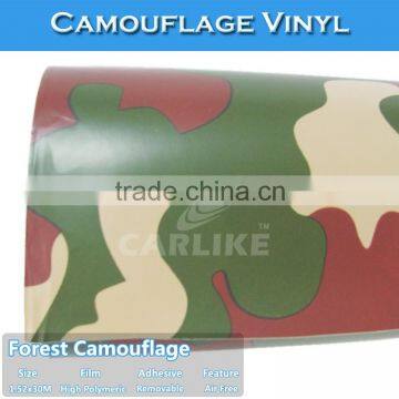 CARLIKE Stylish Digital Camouflage Vinyl Film Sticker For Car Body Design