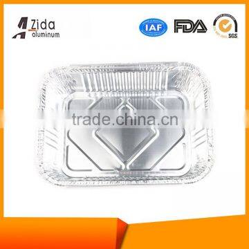 China Gold Manufacturer Competitive Aluminum Foil Food Tray Lid