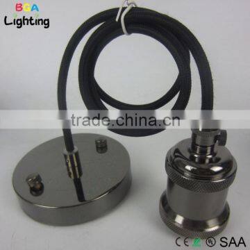 CE Aluminum Home Pendent Lamp E27 With Ceiling Rose and Socket photo-5