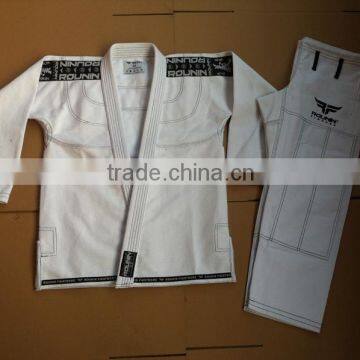 Fancy custom BJJ Gi with embroideries and patche