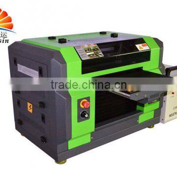 low print cost mobile phone cover A3 8 colors printing machine with DX5 print head