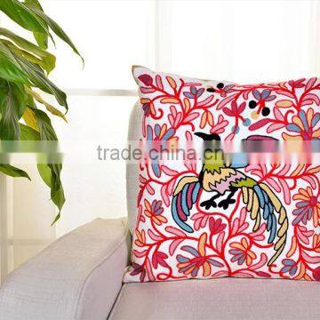 Pattern towel embroidered 100%cotton canvas cushion covers, pillow covers, ready for sell