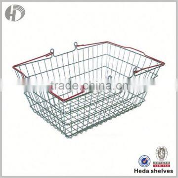 Factory Direct Price Oem/Odm Folding Metal Frame Market Tote Basket