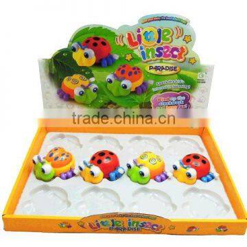 kids plastic toys LITTLE WIND UP INSECT 12PCS