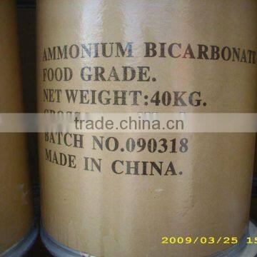 Ammonium bicarbonate 99.2%min food additive