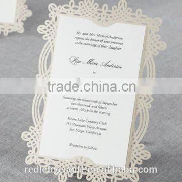 Best price handmade english writings birthday invitation cards design