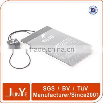 Wholesale Plastic Garment String Seal Tags Design photo-3