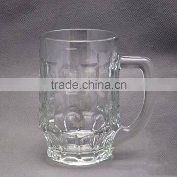 Customized big beer Glass mug, Beer mug cup, Glass drinking mug, Promotional mugs, PTM2049