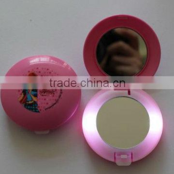 led mirror with diamand