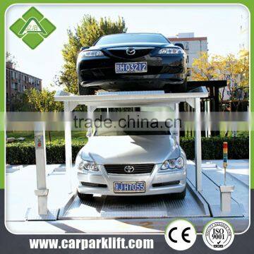 RESIDENTIAL CAR STORAGE LIFT; TWO POST CAR PARKING STACKER WITH CE CERT AND HI-Q FOR SALE