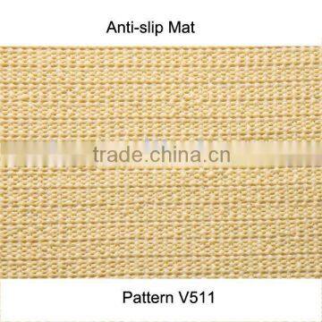 foam coated on polyester mesh fabric multi purpose anti slip PVC Mat