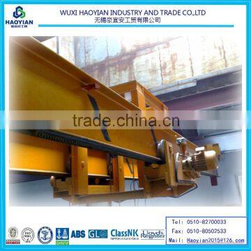 Electric engine room crane