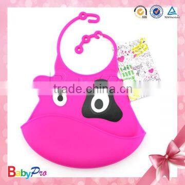 New Products 2015 Innovative Product China Supplier Promotion Item Cute Silicon Baby Bibs Wholesale Baby Bibs photo-3