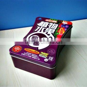 Christmas hot sale packing tin box