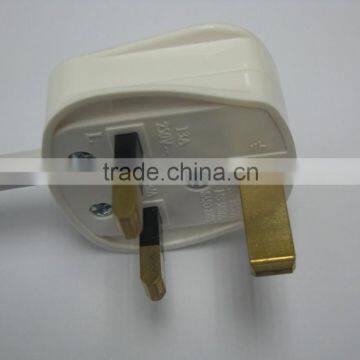 BS Standard 3 Pins 3-13A/250V uk Power Cord, Assembly Plug photo-1