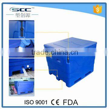 Insulated Tub 1000L, Plastic Tubs With Lid, Roto Tubs for Fish photo-4