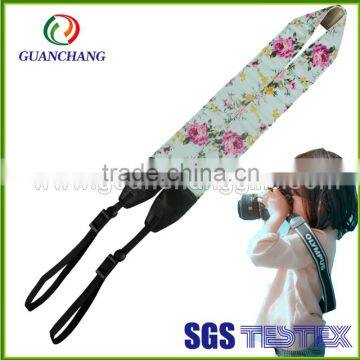 wholesale personalized fashionable hot sale high quality instax film polyester camera neck strap with custom printed logo