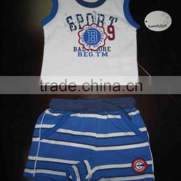 2015 latest design baby sports set