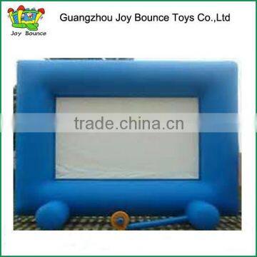 outdoor advertising inflatable screen/ movie video screen for sale