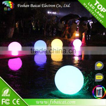 glow outdoor waterproof color changing mood led light swimming pool ball